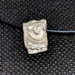 Handcrafted Minimalist Fine Silver Pendant